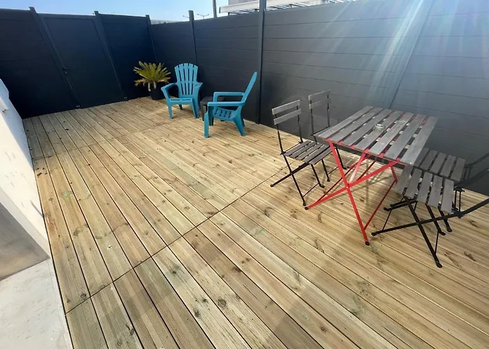 Logement Avec Terrasse,4 Pers, Parking